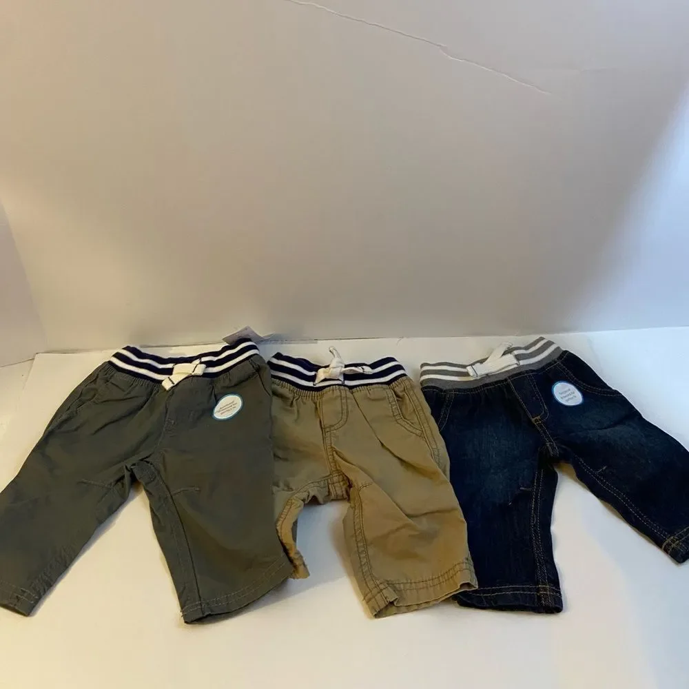 3pair carters pants‎ size 3m new lot
